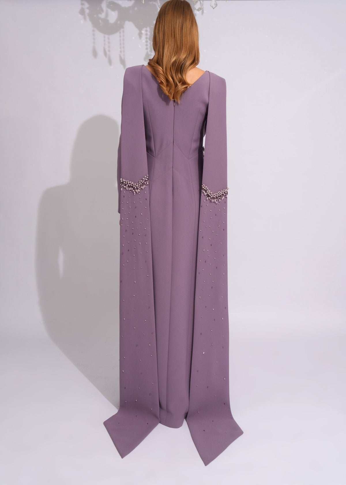 Amethyst Royale Crystal Gown - Paria Masumi
