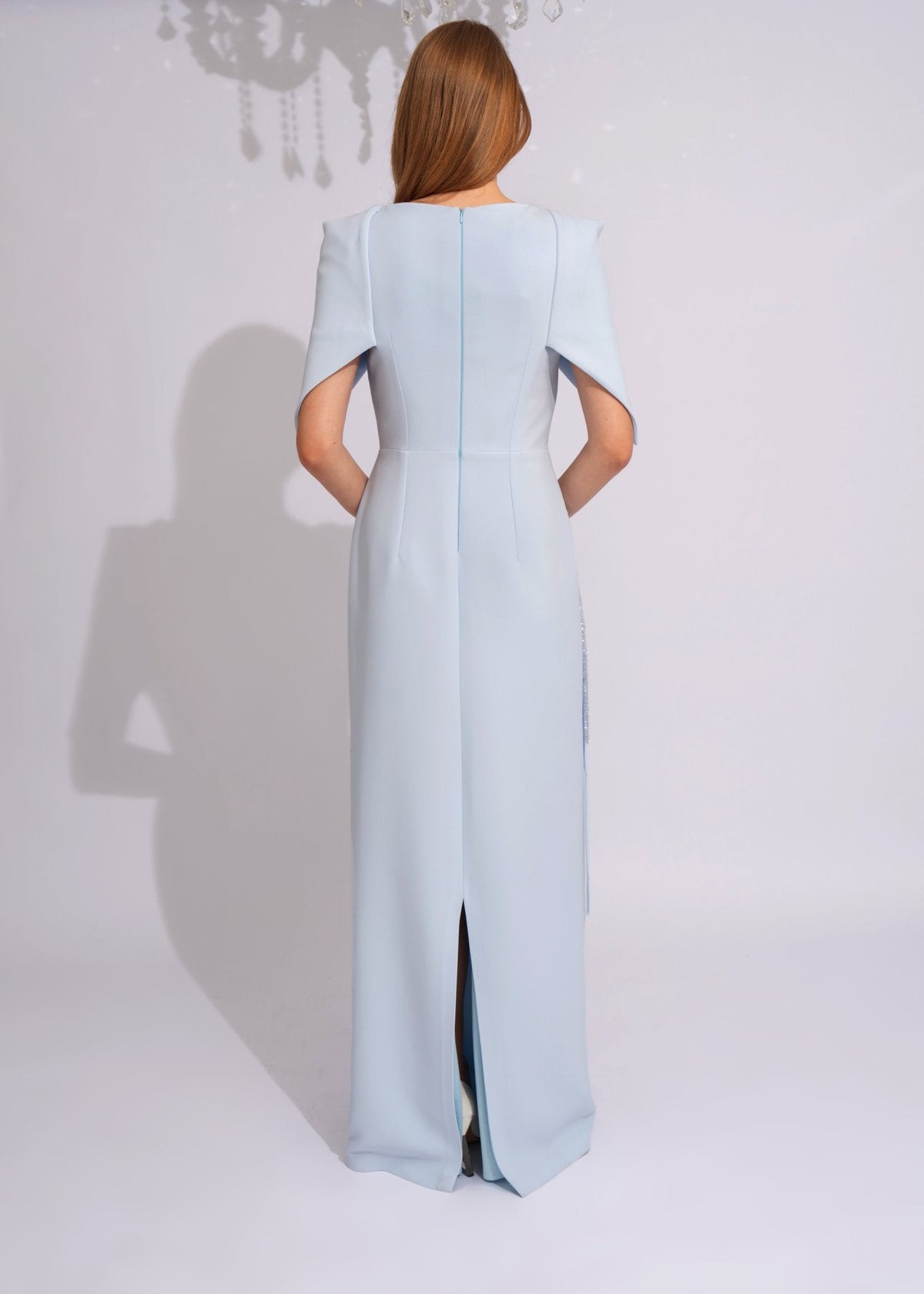 Azure Sculpture Evening Gown - Paria Masumi