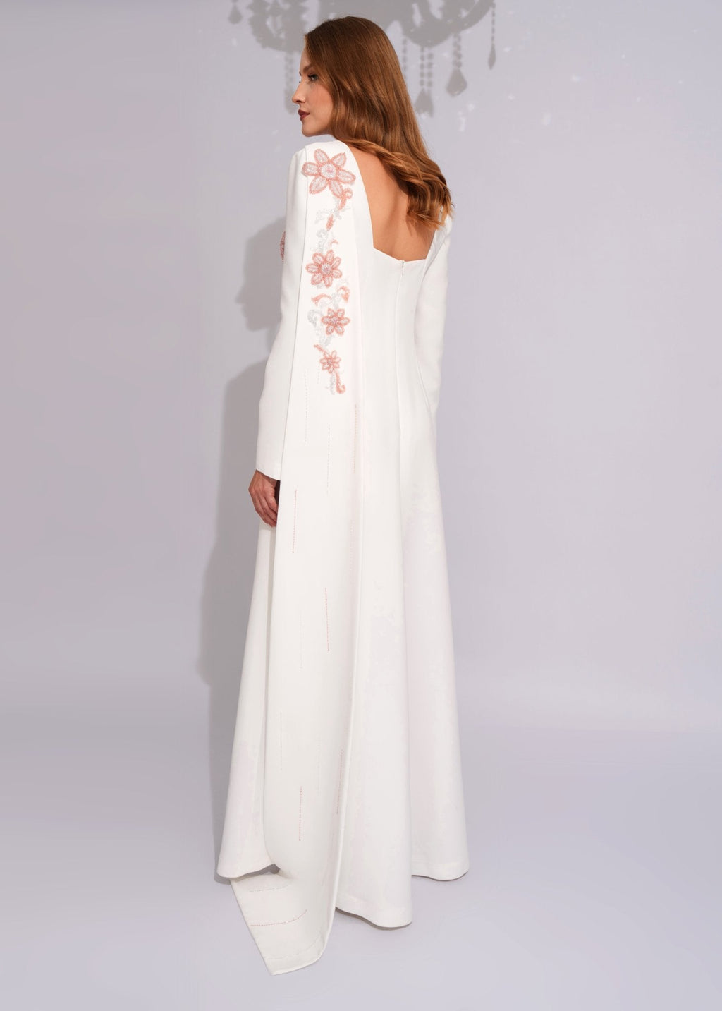 Blossom Cape Evening Gown - Paria Masumi