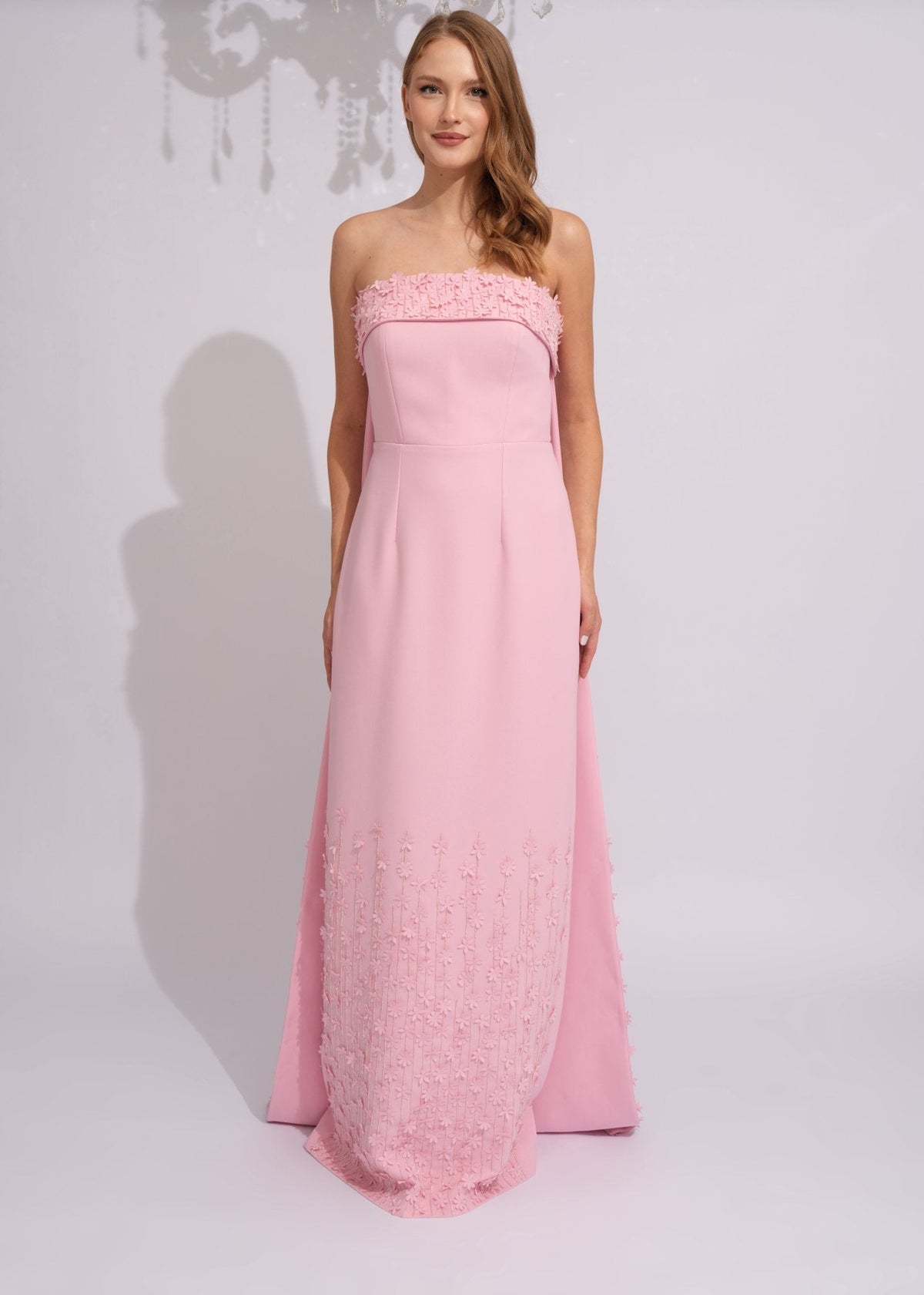 Blossom Veil Evening Gown - Paria Masumi