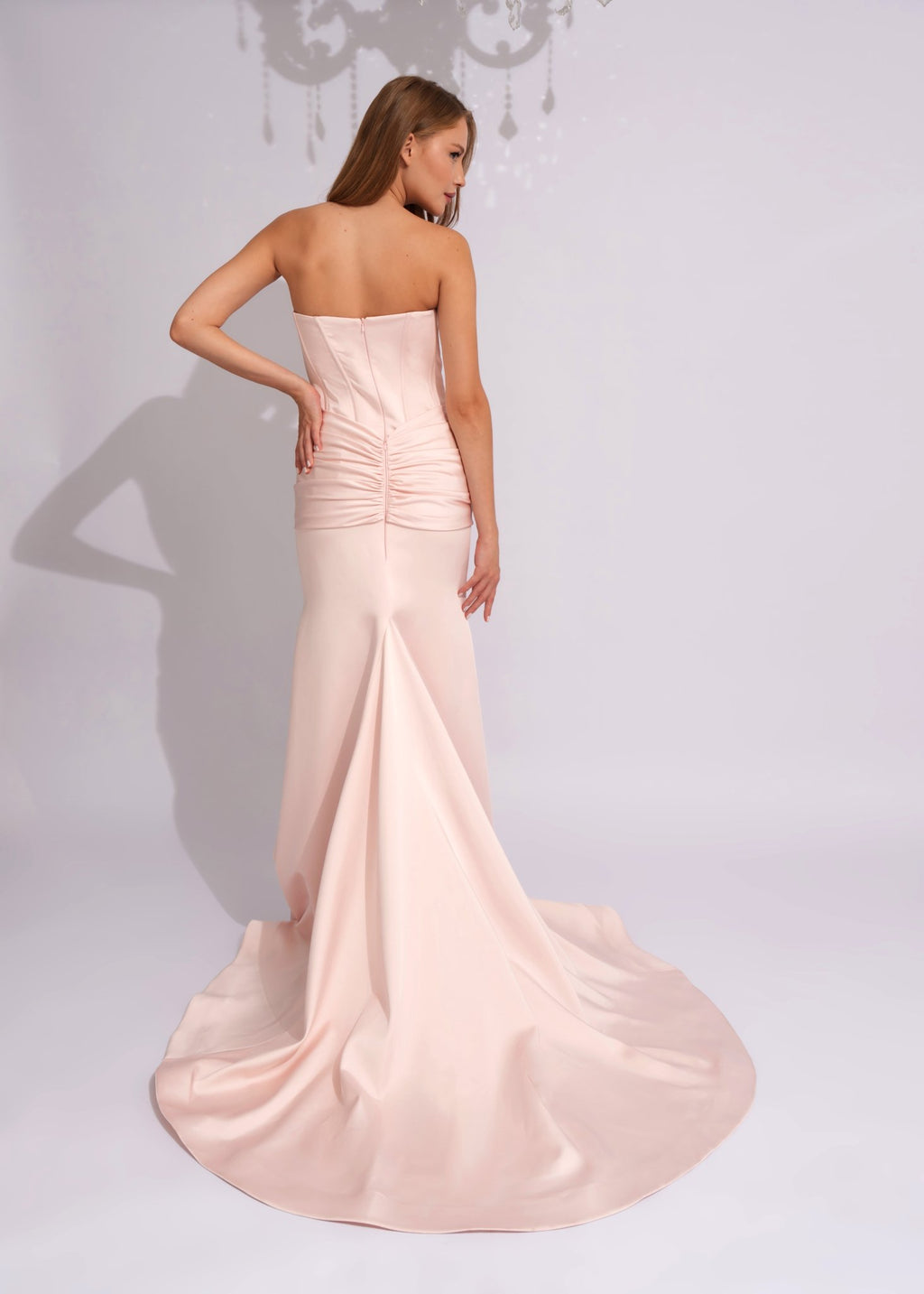 Rosalie Crystal Corset Gown