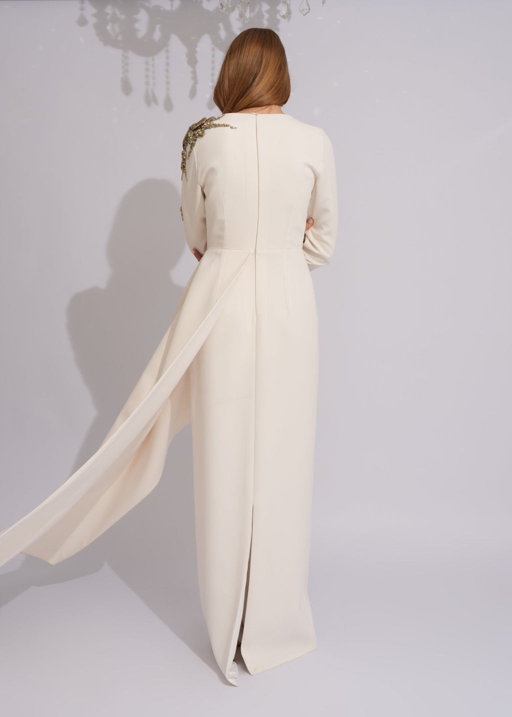 Imperial Embellished Evening Gown - Paria Masumi