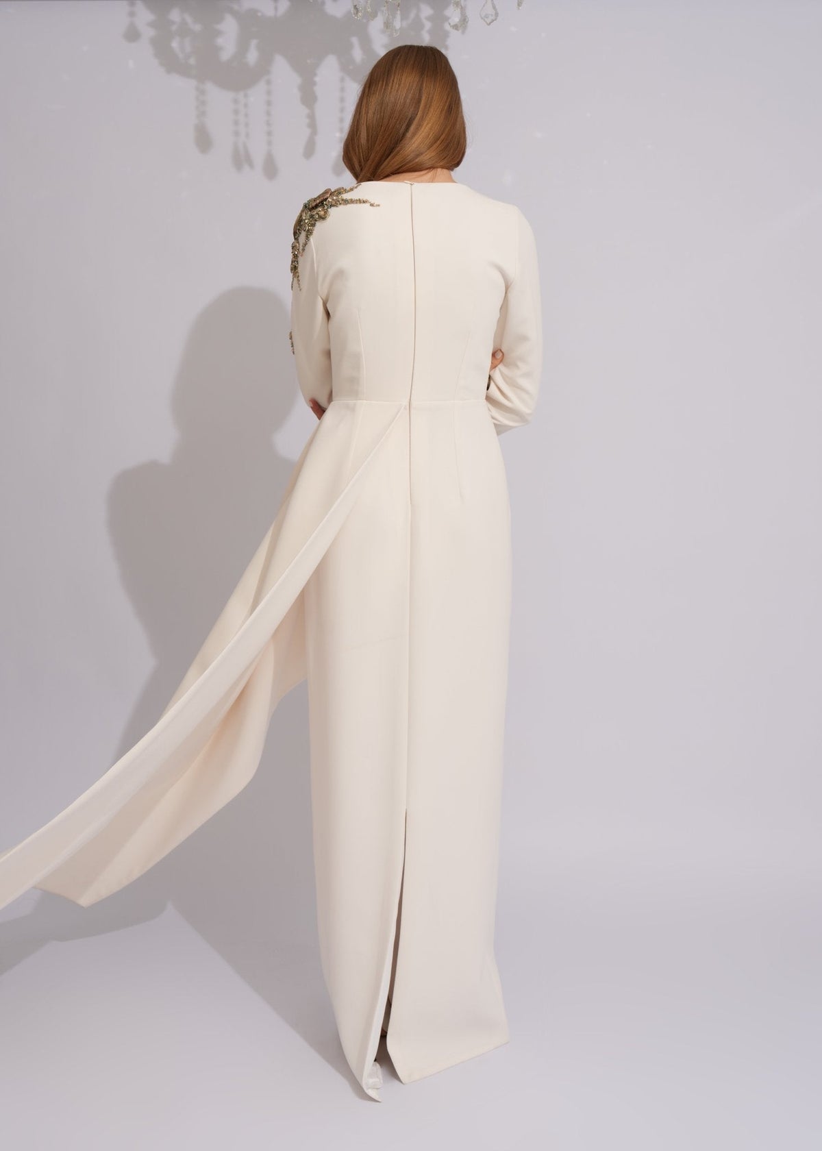 Imperial Embellished Evening Gown - Paria Masumi
