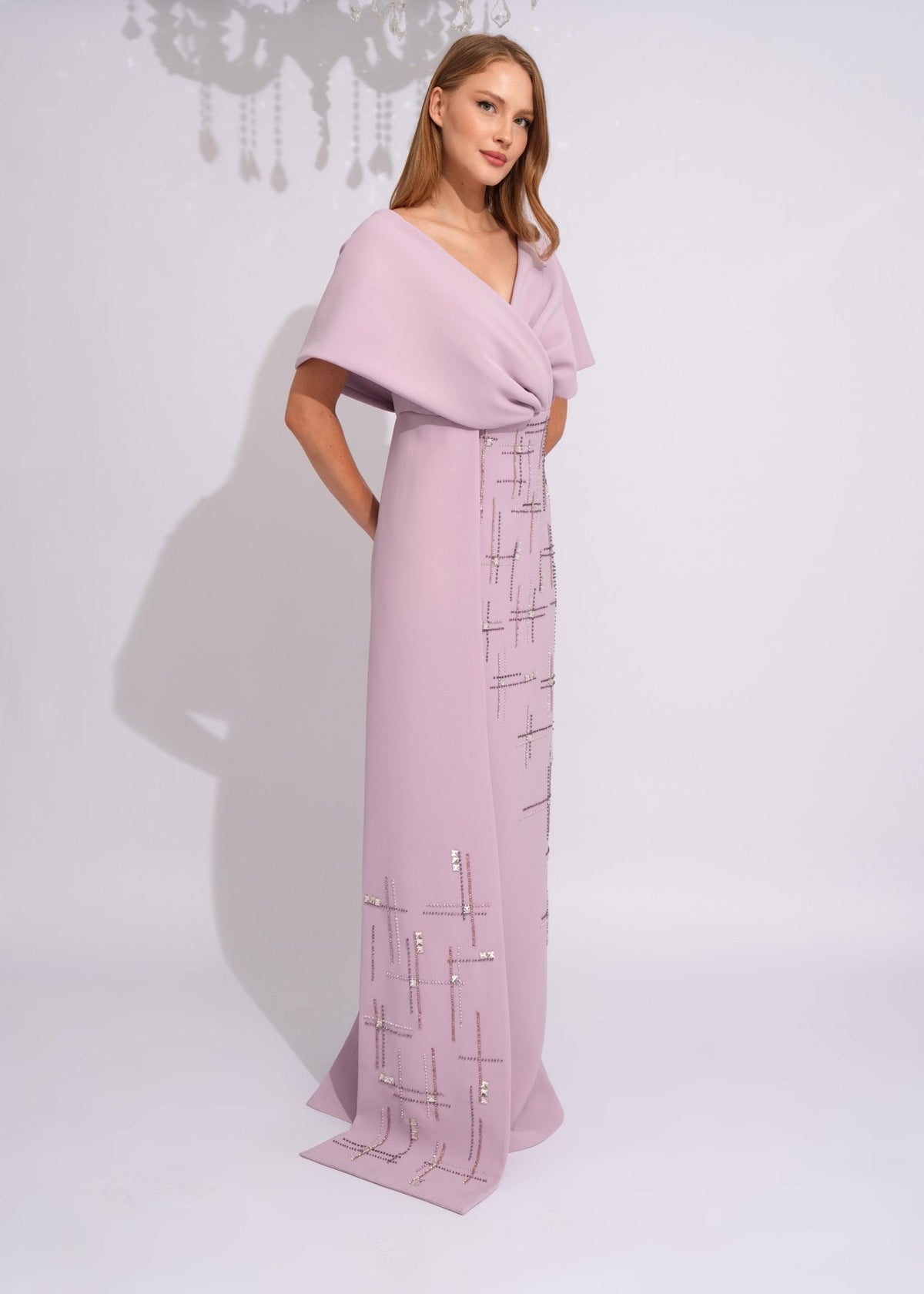 Lavender Aurora Evening Gown - Paria Masumi
