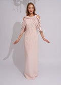 Pearl Cascade Evening Gown - Paria Masumi