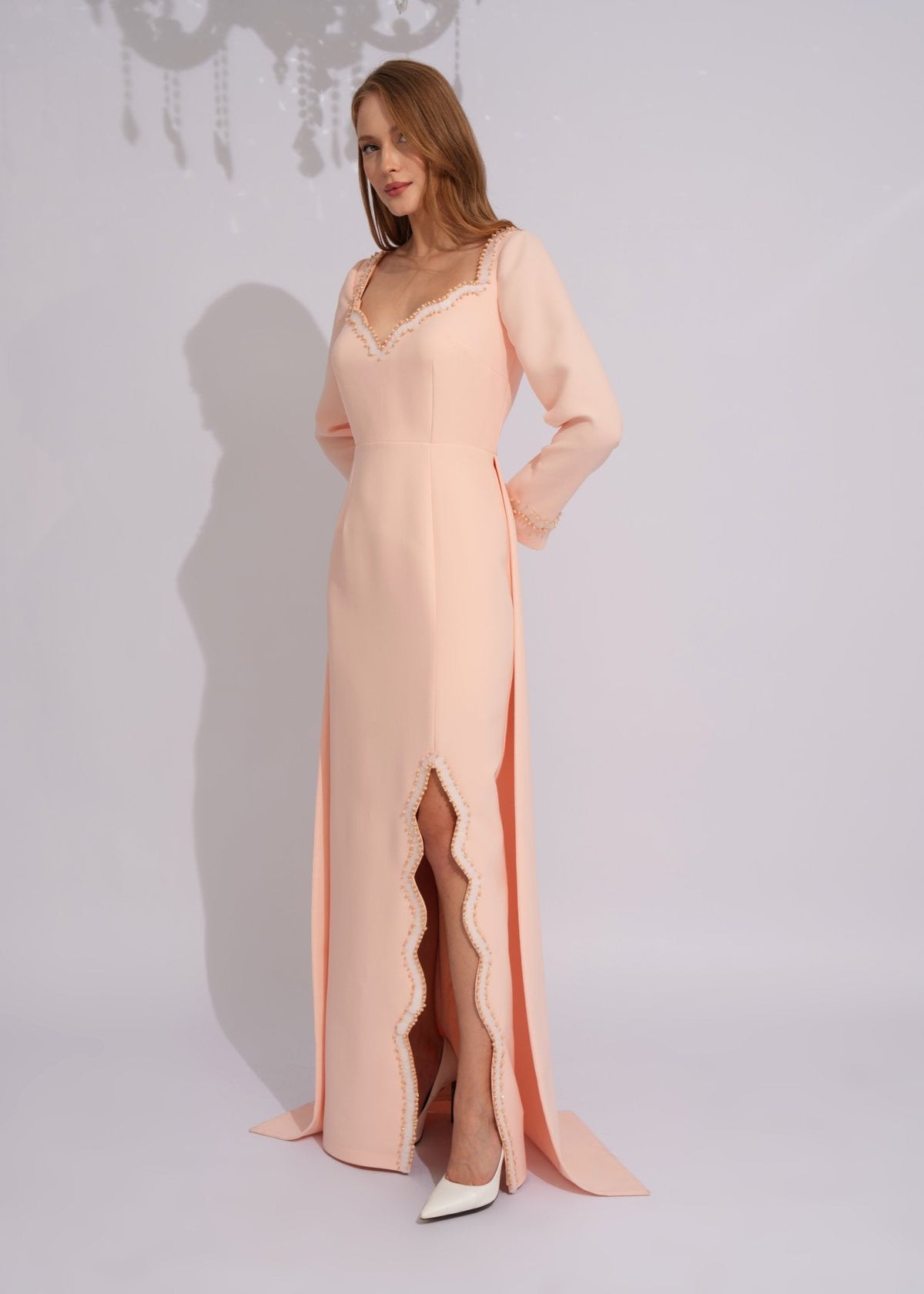 Pearl Wave Evening Gown - Paria Masumi