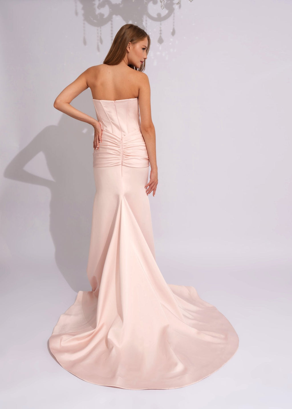 Rosalie Crystal Corset Gown - Paria Masumi
