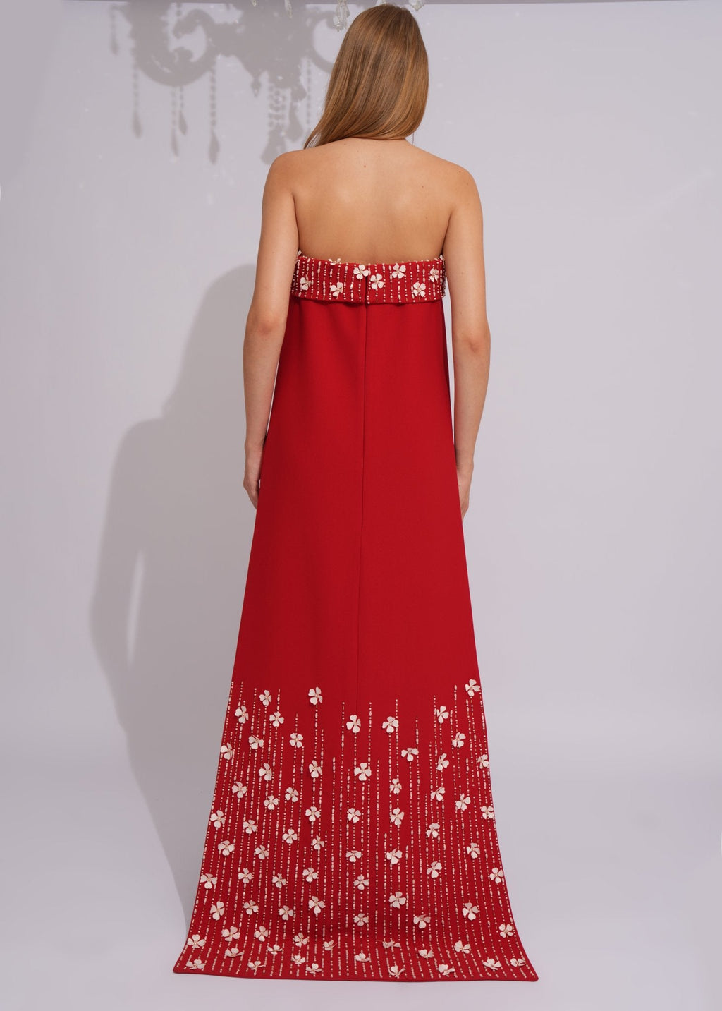 Scarlet Blossom Evening Gown - Paria Masumi